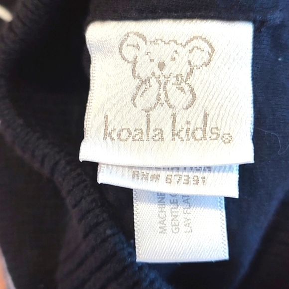 BLACK KNIT CAT HAT By Koala Kids SIZE MEDIUM NWOT - Picture 6 of 7